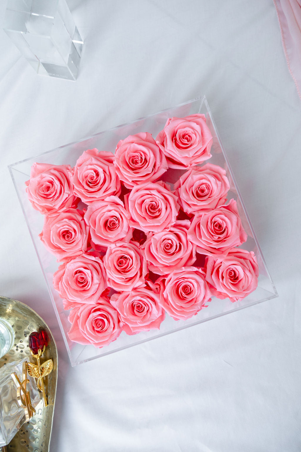 16 Rose Acrylic Case