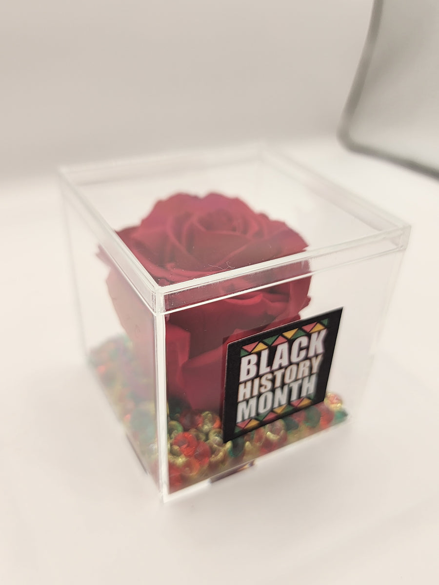 Black History - Single Rose No Drawer