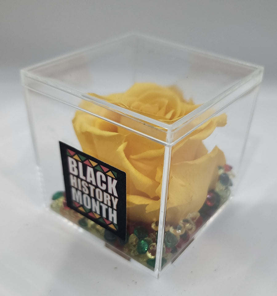 Black History - Single Rose No Drawer