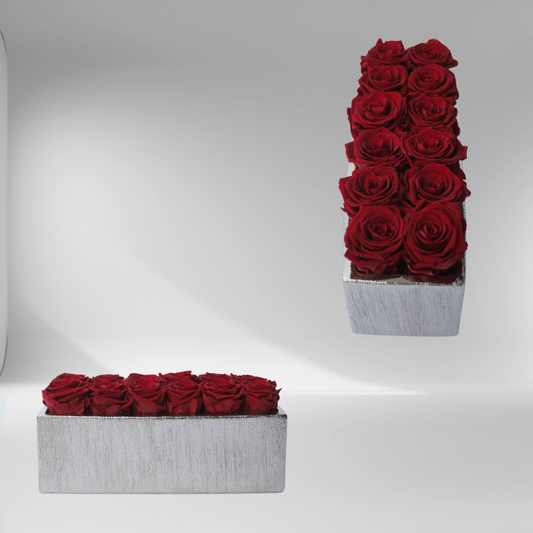 Luxury Graduation 12 Rose Arrangement | Preserved Roses That Last | Journee’s Roses