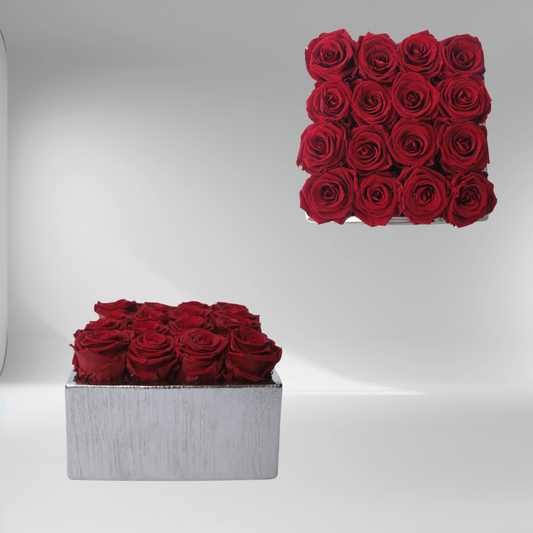 Luxury Graduation 16 Rose Arrangement | Preserved Roses That Last | Journee’s Roses