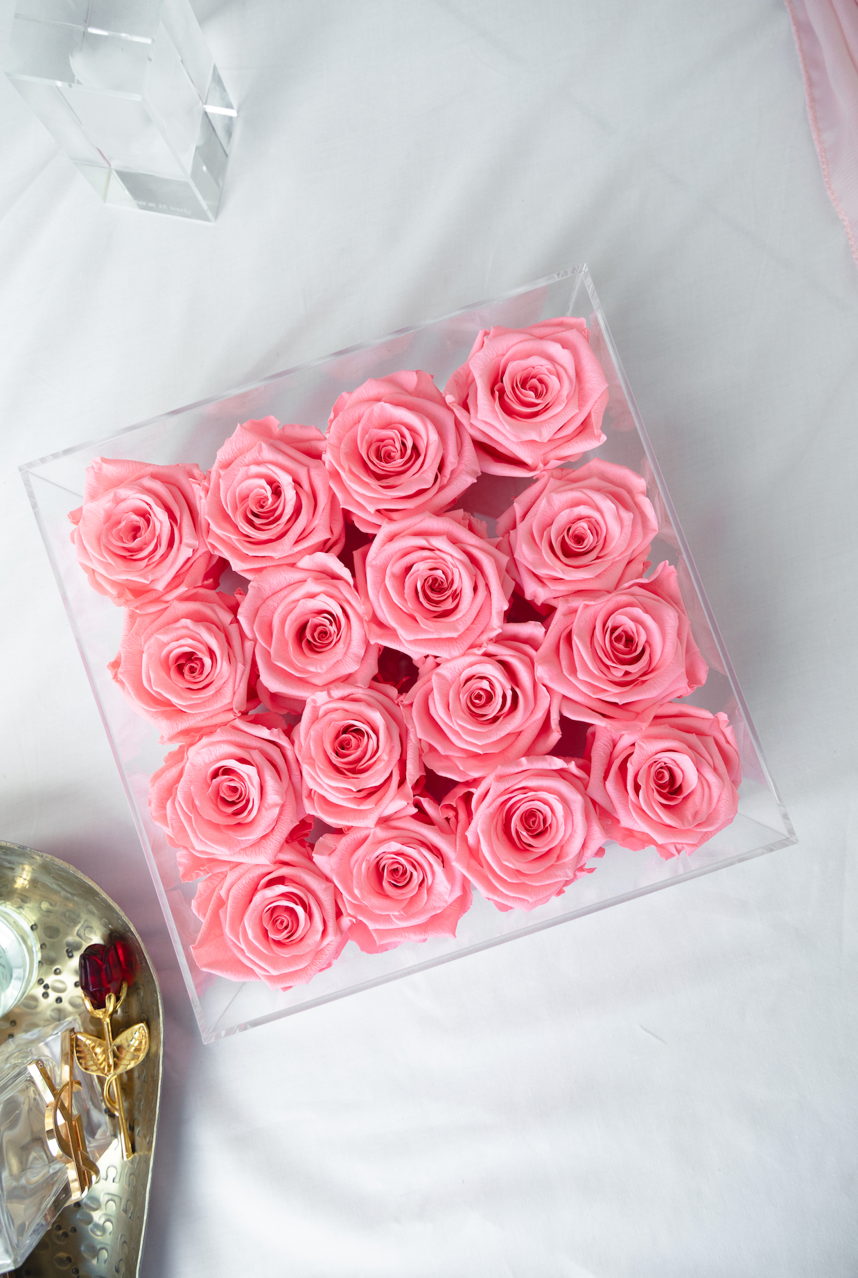 16 Rose Acrylic Case