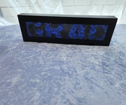 Black "GRAD" box with 36 Blue Rose Soaps