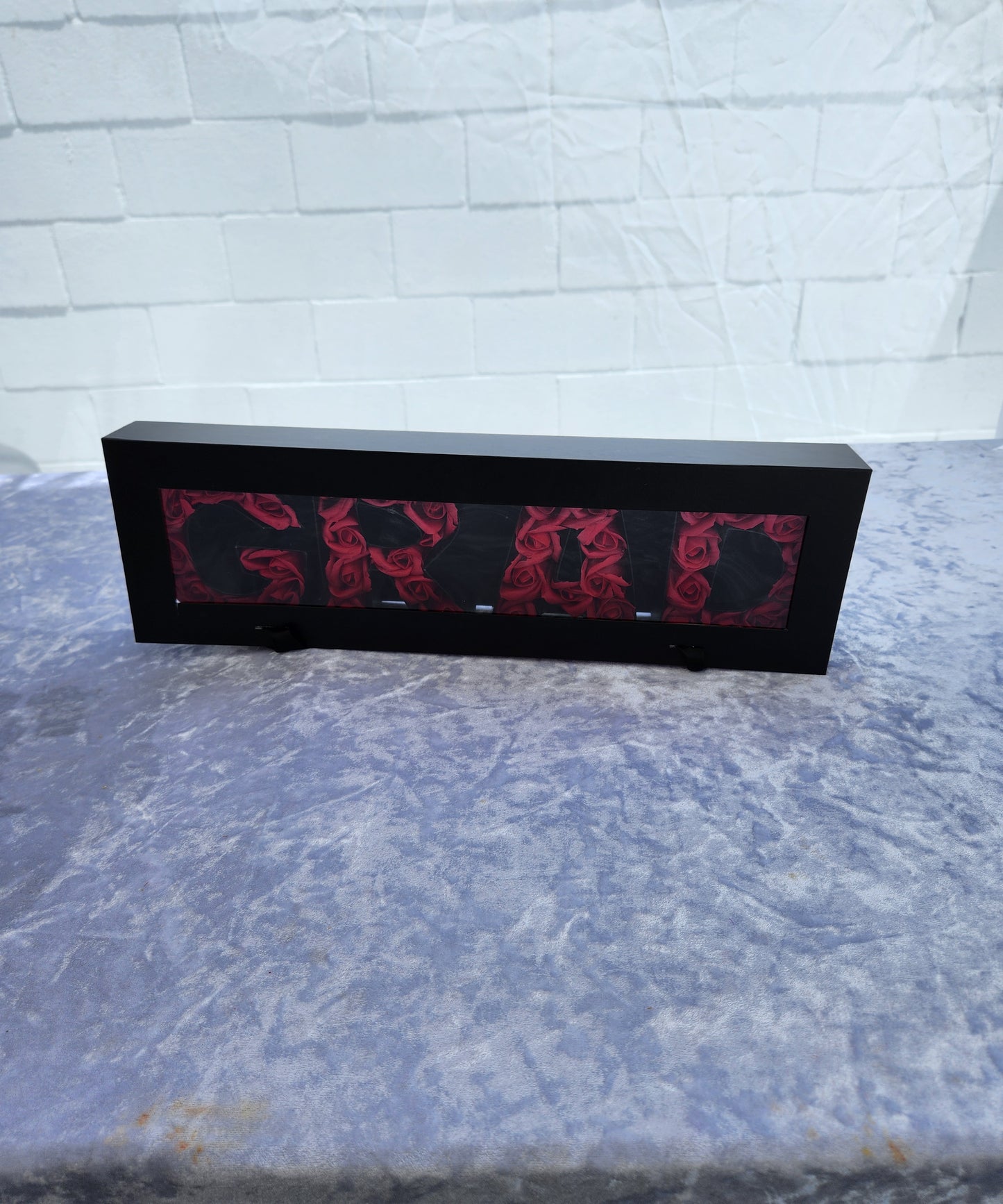 Black "GRAD" box with 36 Red Rose Soaps